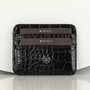 Zoozie Bags Cartera y Tarjetero de Piel Negra